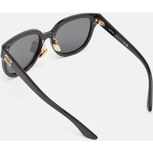 Pre-owned Accessories, female, , Size: ONE SIZE Pre-owned Acetate sunglasses - Miu Miu Pre-owned - Modalova