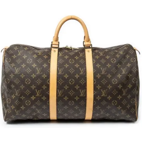 Pre-owned Coated canvas handbags , female, Sizes: ONE SIZE - Louis Vuitton Vintage - Modalova