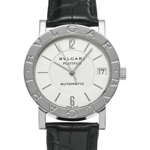 Pre-owned Watches, male, , Size: ONE SIZE Pre-owned Platinum watches - Bvlgari Vintage - Modalova