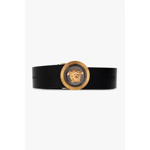 Belts, male, , Size: 80 CM Belt with Medusa Biggie buckle - Versace - Modalova