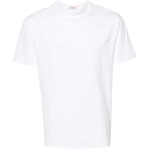 Fashionable T-Shirt 4V0Mg01Fa220Bo , male, Sizes: XL - Valentino Garavani - Modalova