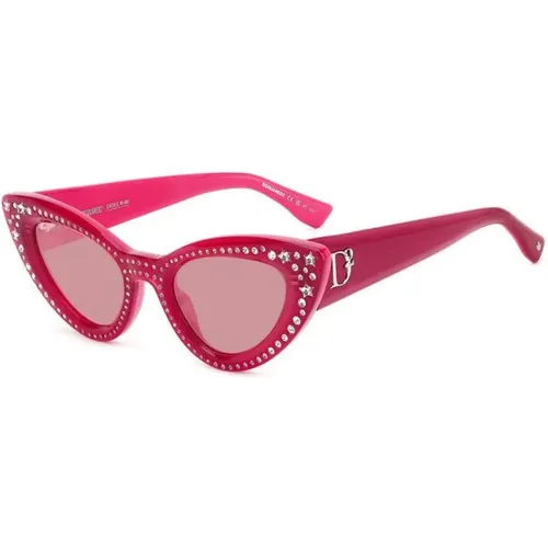 Stylische Sonnenbrille , Damen, Größe: 51 MM - Dsquared2 - Modalova