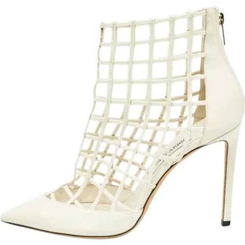 Pre-owned Leather heels , female, Sizes: 8 UK - Jimmy Choo Pre-owned - Modalova
