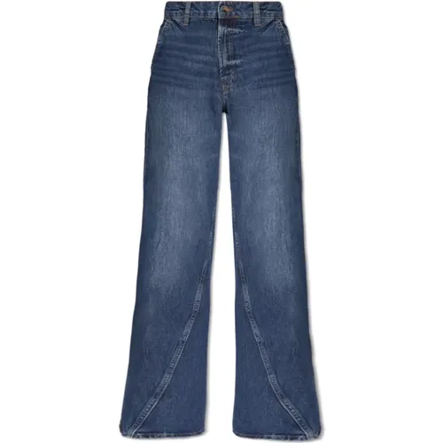 Weite Bein Jeans , Damen, Größe: W28 - Anine Bing - Modalova
