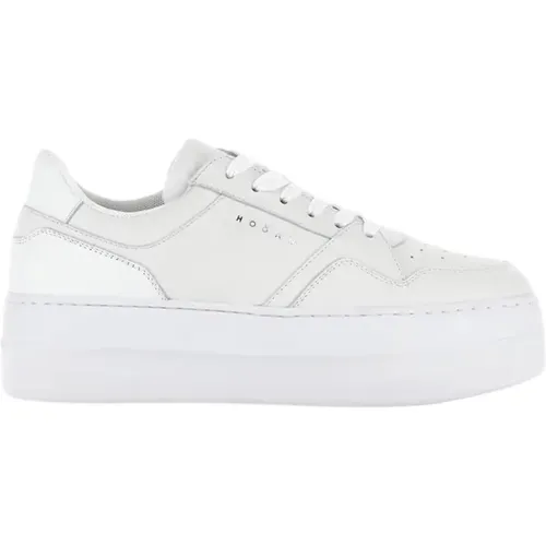 Weiße Skyscraper Sneakers Urban Chic , Damen, Größe: 37 1/2 EU - Hogan - Modalova