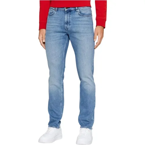 Slim-fit Jeans für Männer , Herren, Größe: W35 L34 - Hugo Boss - Modalova