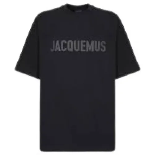 T-Shirts, male, , Size: S Casual Cotton Tee - Jacquemus - Modalova