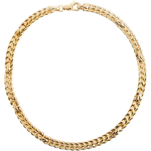 Pre-owned Jewellery, female, , Size: ONE SIZE Pre-owned Metal necklaces - Dior Vintage - Modalova