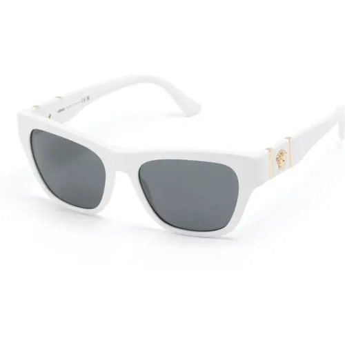 Ve4457 31487 Sunglasses , male, Sizes: 55 MM - Versace - Modalova