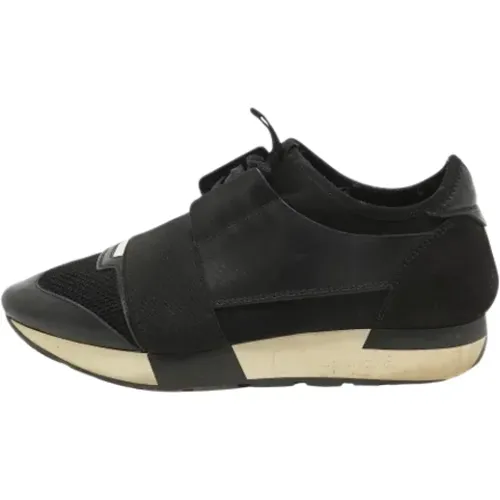 Pre-owned Sneakers, female, , Size: 8 US Pre-owned Leather sneakers - Balenciaga Vintage - Modalova