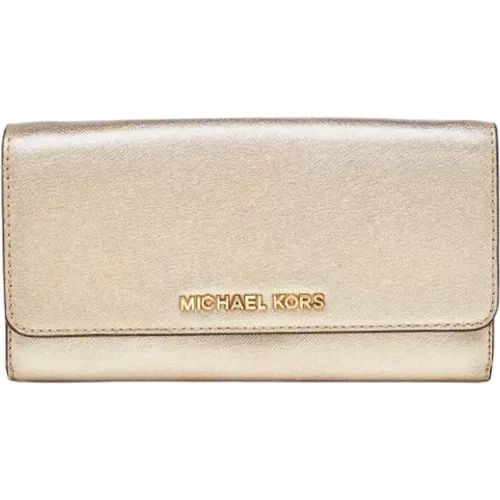 Pre-owned Leather wallets , female, Sizes: ONE SIZE - Michael Kors Pre-owned - Modalova