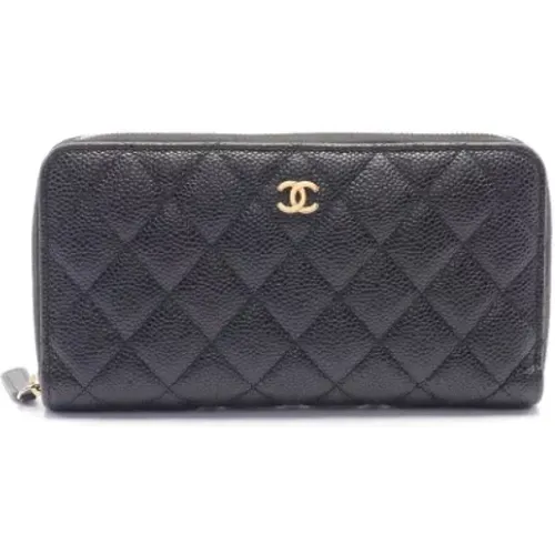 Pre-owned Leather wallets , female, Sizes: ONE SIZE - Chanel Vintage - Modalova