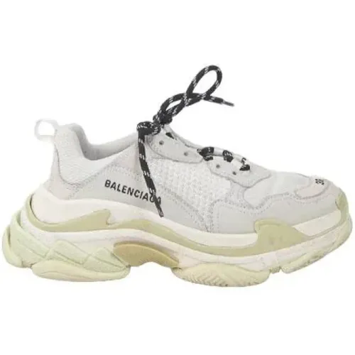 Pre-owned Polyester sneakers , female, Sizes: 7 UK - Balenciaga Vintage - Modalova