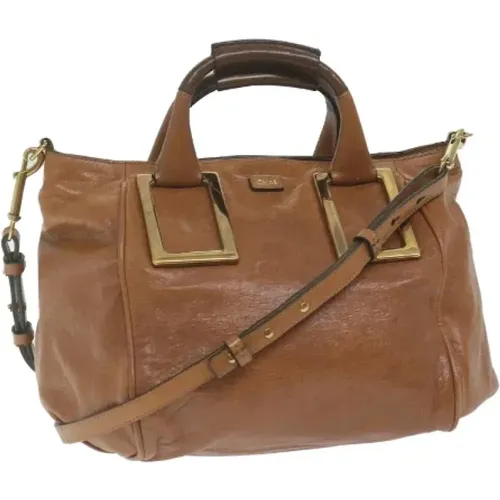 Pre-owned Leather handbags , female, Sizes: ONE SIZE - Chloé Pre-owned - Modalova