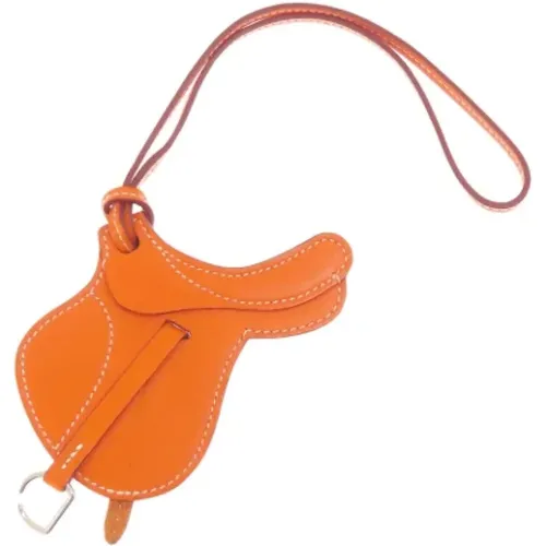 Pre-owned Leather key-holders , female, Sizes: ONE SIZE - Hermès Vintage - Modalova