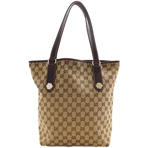 Pre-owned Canvas gucci-bags , female, Sizes: ONE SIZE - Gucci Vintage - Modalova