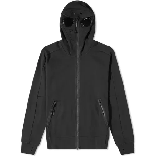 Explorer Goggle Hoodie Schwarz , Herren, Größe: 2XL - C.P. Company - Modalova