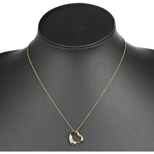 Pre-owned Jewellery, female, , Size: ONE SIZE Pre-owned Rose Gold necklaces - Tiffany & Co. Pre-owned - Modalova