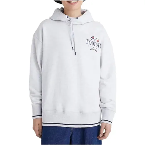 Hoodies, male, , Size: L Hooded sweatshirts - Tommy Hilfiger - Modalova