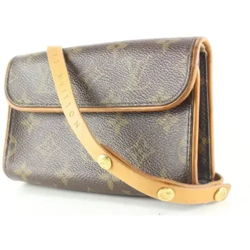 Pre-owned Shoulder Bags, female, , Size: ONE SIZE Vintage Leather Louis Vuitton Bag - Louis Vuitton Vintage - Modalova