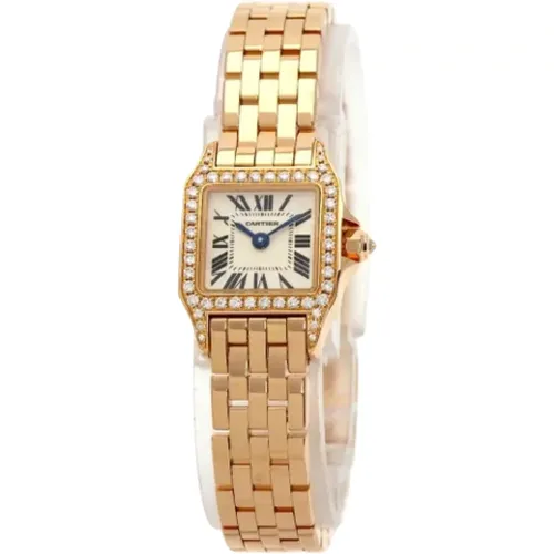 Pre-owned Watches, female, , Size: ONE SIZE Pre-owned Rose Gold watches - Cartier Vintage - Modalova