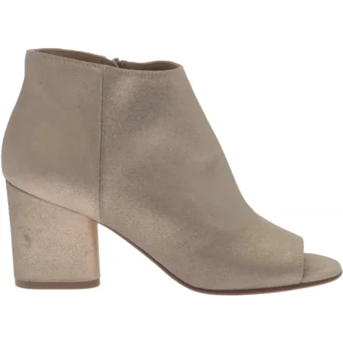 Leather Heels Ankle Boots , female, Sizes: 8 UK - Maison Margiela - Modalova