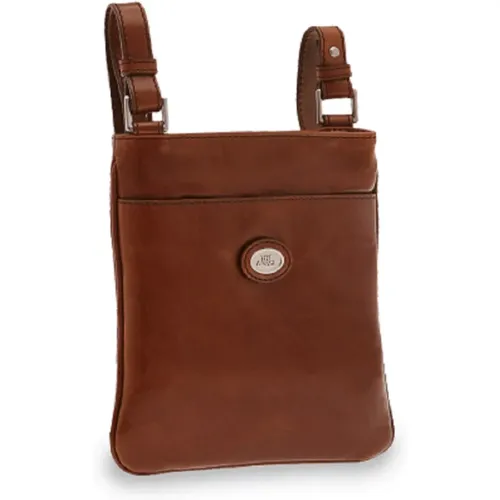 Phone Accessories, male, , Size: ONE SIZE Leather Crossbody Bag - The Bridge - Modalova