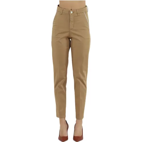 Chinos, female, , Size: W27 Stylish Pants for Women - Kocca - Modalova