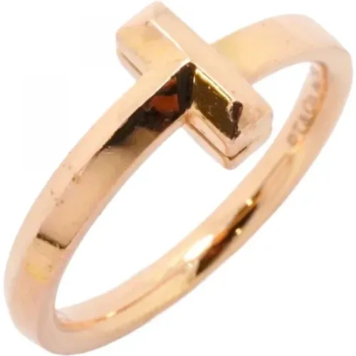 Pre-owned Jewellery, unisex, , Size: ONE SIZE Pre-owned Rose Gold rings - Tiffany & Co. Pre-owned - Modalova