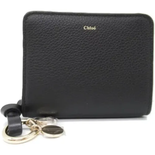 Pre-owned Wallets, female, , Size: ONE SIZE Pre-owned Leather wallets - Chloé Pre-owned - Modalova