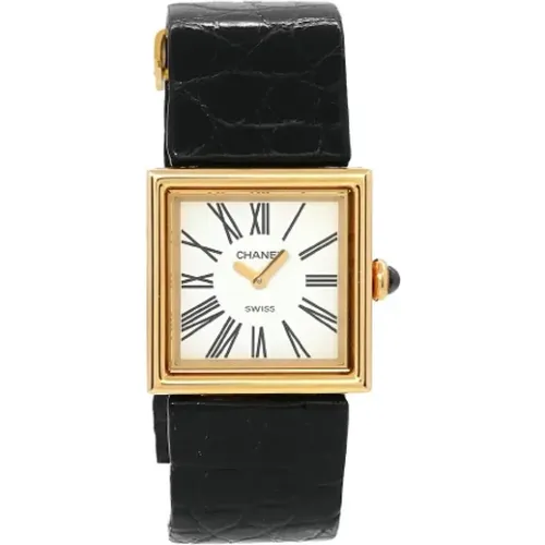 Pre-owned Yellow Gold watches , female, Sizes: ONE SIZE - Chanel Vintage - Modalova