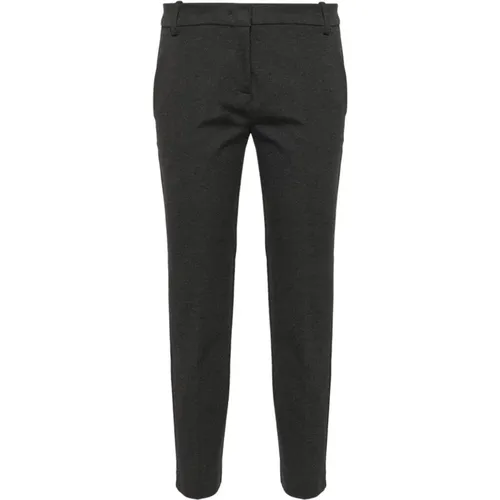 Tailored Mid-Rise Trousers , female, Sizes: S, XS, 2XS - pinko - Modalova