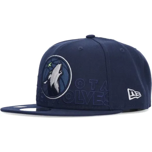 Minnesota Timberwolves Flat Brim Cap , unisex, Sizes: ONE SIZE - new era - Modalova