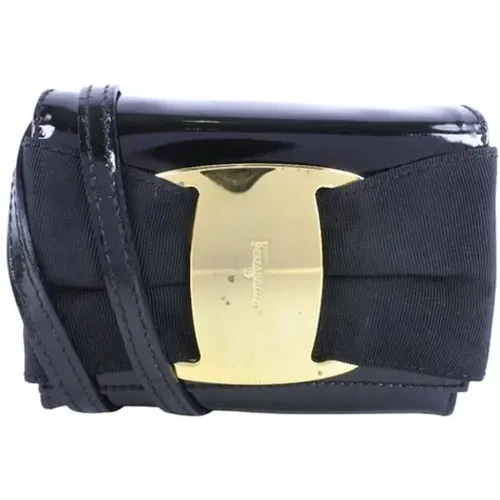 Pre-owned Leather crossbody-bags , female, Sizes: ONE SIZE - Salvatore Ferragamo Pre-owned - Modalova