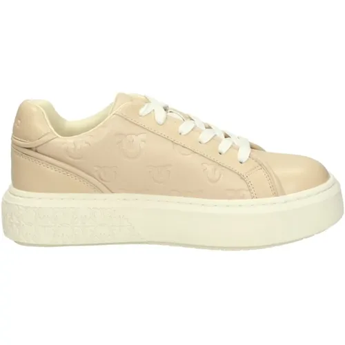 Niedrige Sneakers , Damen, Größe: 39 EU - pinko - Modalova