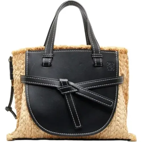 Leather Loewe Shoulder Bag , female, Sizes: ONE SIZE - Loewe Pre-owned - Modalova