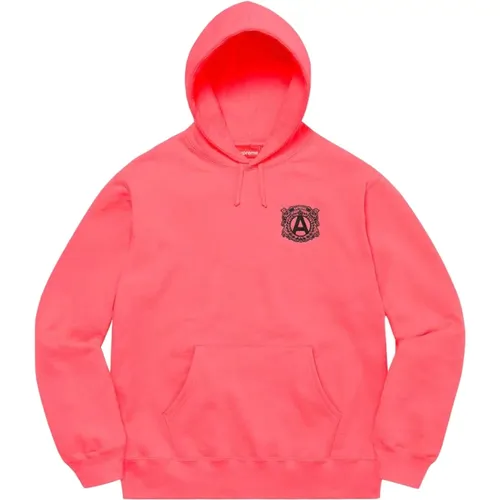 Bright Coral Limited Edition Kapuzenpullover - Supreme - Modalova