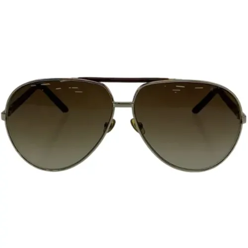 Pre-owned Plastic sunglasses , female, Sizes: ONE SIZE - Gucci Vintage - Modalova