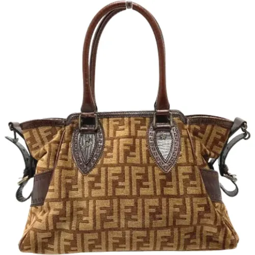 Pre-owned Tote Bags, female, , Size: ONE SIZE Pre-owned Leather fendi-bags - Fendi Vintage - Modalova