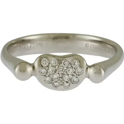 Pre-owned Platinum rings , female, Sizes: ONE SIZE - Tiffany & Co. Pre-owned - Modalova