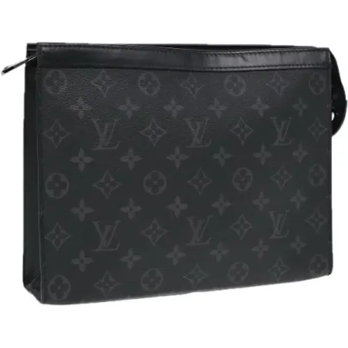 Pre-owned Canvas clutches , female, Sizes: ONE SIZE - Louis Vuitton Vintage - Modalova