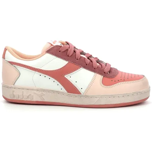 Bequeme Low-Top Sneakers , Damen, Größe: 39 EU - Diadora - Modalova