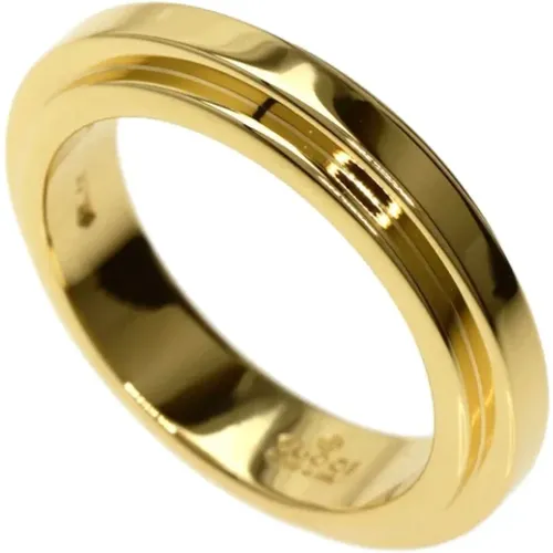 Pre-owned gold Gucci ring , female, Sizes: ONE SIZE - Gucci Vintage - Modalova