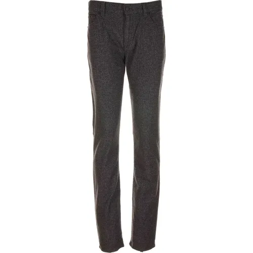 Grey Pants , male, Sizes: W38 L34 - Alberto - Modalova
