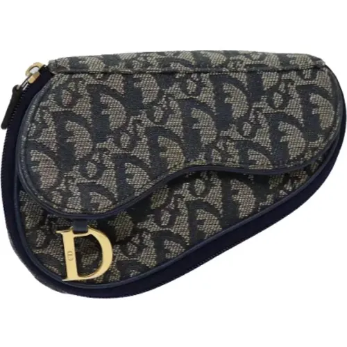 Pre-owned Canvas pouches , female, Sizes: ONE SIZE - Dior Vintage - Modalova