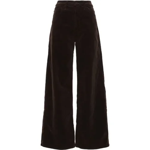 Corduroy Flared Jeans , female, Sizes: W25, W28, W27, W26, W30, W29, W24 - Mother - Modalova