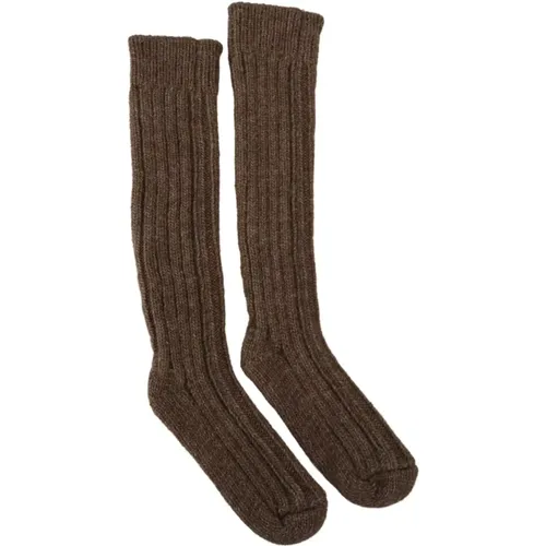 Socks, unisex, , Size: ONE SIZE Chic Wool Blend Over-Calf Socks - Dolce & Gabbana - Modalova