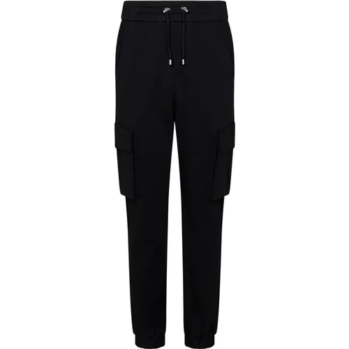 Trousers with Ribbed Details , male, Sizes: M, L, S - Balmain - Modalova