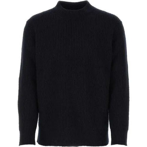 Midnight Wollmischung Rollkragenpullover , Herren, Größe: S - Maison Margiela - Modalova