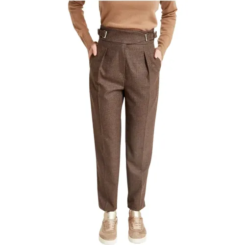 Chinos, female, , Size: M Cerbero Pants - Max Mara - Modalova